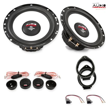 Pachet difuzoare Opel Astra J 2009-2015 Audio System M-Series componente dedicate uși față