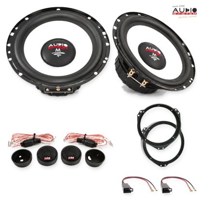 Pachet difuzoare Opel Zafira (B) 2005-2014 Audio System M-Series componente dedicate uși față