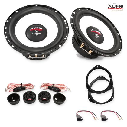 Pachet difuzoare Peugeot Boxer (Y) 2014-2023 Audio System M-Series componente dedicate uși față