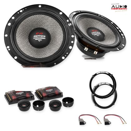 Pachet difuzoare Seat Leon (1P) 2005-2012 Audio System RADION componente dedicate uși față
