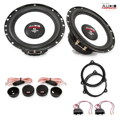 Pachet difuzoare Seat Leon (5F) 2016-2020 Audio System M-Series componente dedicate uși spate