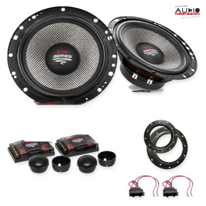 Pachet difuzoare VW Golf Plus (1KP) 2009-2014 Audio System RADION componente dedicate uși față