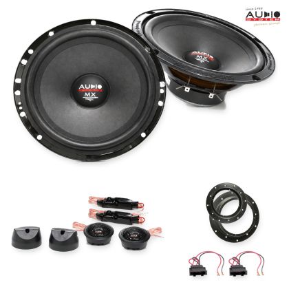 Pachet difuzoare VW Golf VI (1KM) 2009-2013 Audio System MX componente dedicate uși față