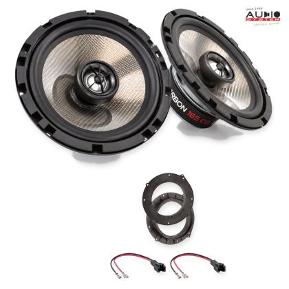 Pachet difuzoare Audi A4 (W8) 2018-2024 Audio System CARBON coaxiale dedicate uși spate