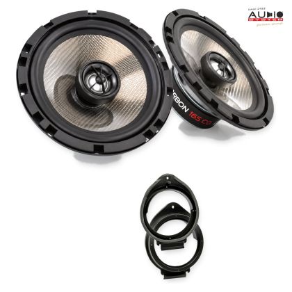 Pachet difuzoare Chevrolet Malibu 2011-2015 Audio System CARBON coaxiale dedicate uși spate