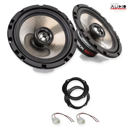 Pachet difuzoare Ford Focus (DA3) 2004-2010 Audio System CARBON coaxiale dedicate uși spate