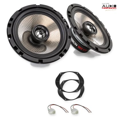 Pachet difuzoare Ford Fusion (JU2) 2002-2012 Audio System CARBON coaxiale dedicate uși spate