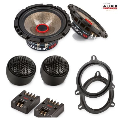 Pachet difuzoare Hyundai i10 (IA) 2017-2019 Audio System CARBON componente dedicate uși față