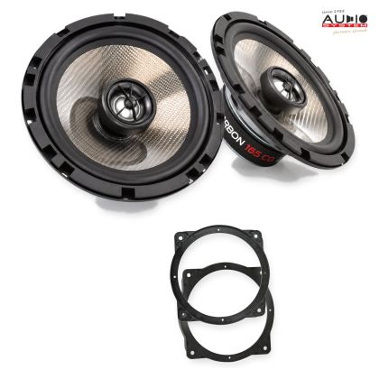 Pachet difuzoare Hyundai i40 (VF) 2011-2019 Audio System CARBON coaxiale dedicate uși spate