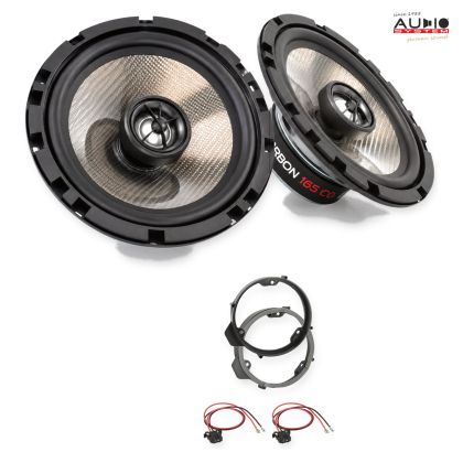 Pachet difuzoare Mercedes A-Klasse (W176) 2012-2018 Audio System CARBON coaxiale dedicate uși spate