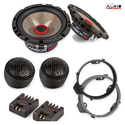 Pachet difuzoare Mercedes CLA (W117) 2013-2019 Audio System CARBON componente dedicate uși față