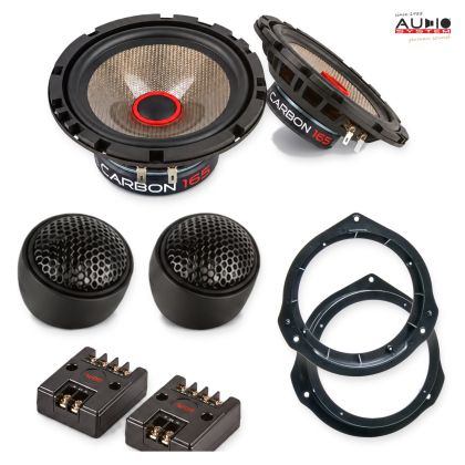 Pachet difuzoare Mercedes ML-Klasse (W166) 2011-2015 Audio System CARBON componente dedicate uși față