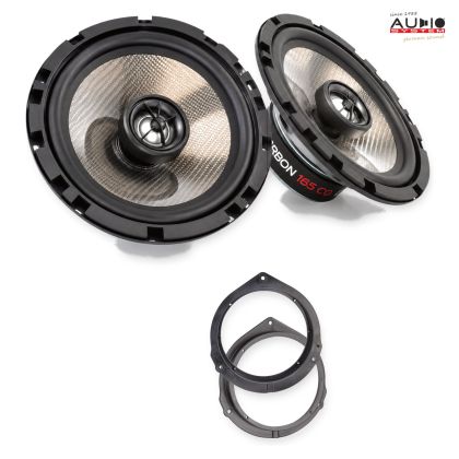 Pachet difuzoare Mercedes X-Klasse 2017-2020 Audio System CARBON coaxiale dedicate uși spate