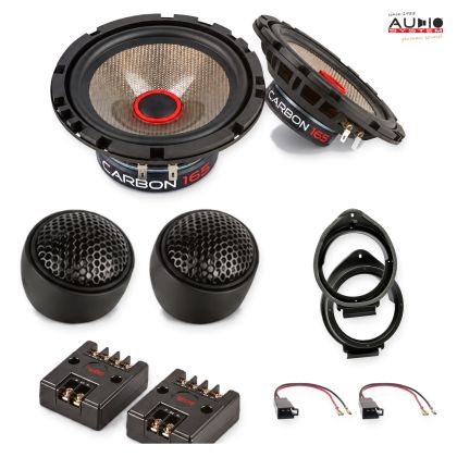 Pachet difuzoare Opel Zafira Tourer 2011-2019 Audio System CARBON componente dedicate uși față