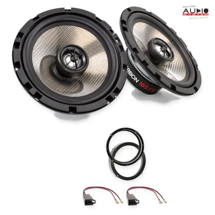 Pachet difuzoare Seat Altea (5P) 2004-2015 Audio System CARBON coaxiale dedicate uși spate