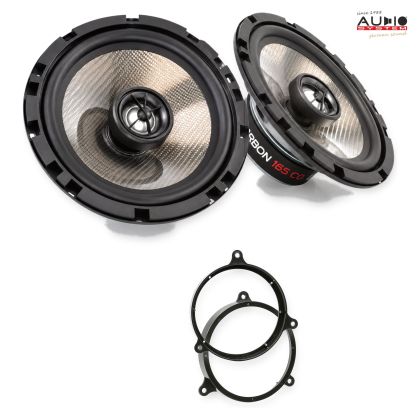 Pachet difuzoare Toyota Corolla 2018-2021 Audio System CARBON coaxiale dedicate uși spate