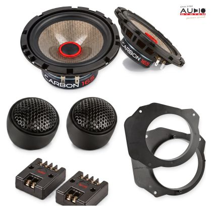 Pachet difuzoare Toyota ProAce (1G) 2013-2016 Audio System CARBON componente dedicate uși față