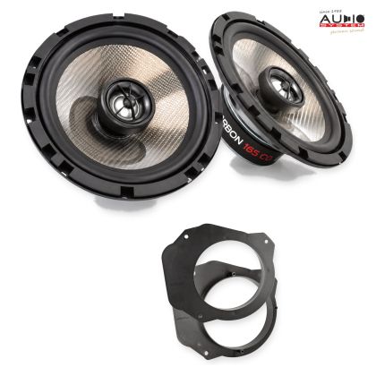 Pachet difuzoare Toyota ProAce (1G) 2013-2016 Audio System CARBON coaxiale dedicate uși spate