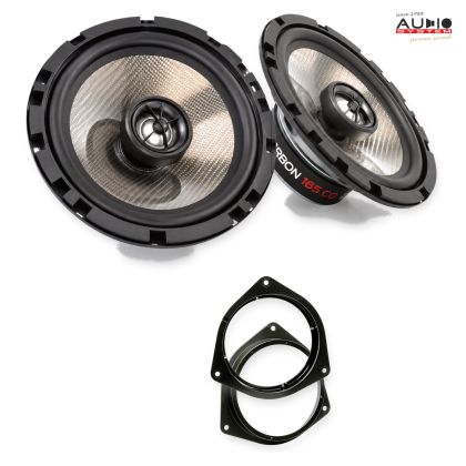 Pachet difuzoare Toyota Yaris (XP21) 2020-2023 Audio System CARBON coaxiale dedicate uși spate