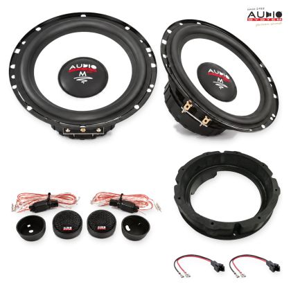 Pachet difuzoare Audi A6 (C8) 2018-prezent Audio System M-Series componente dedicate uși spate