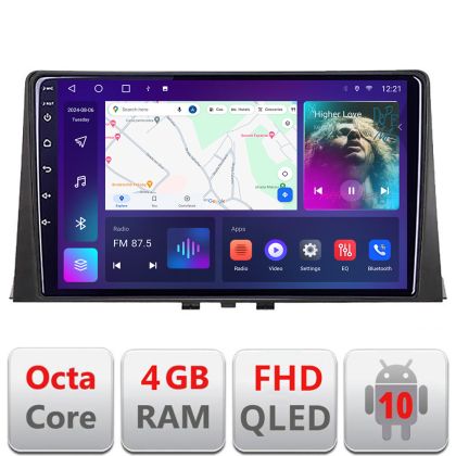 Navigatie Citroen Berlingo 2019-2021 B-berlingo18 Android Ecran QLED octa core 4+64 carplay android auto kit-berlingo18+EDT-E310V3 v1