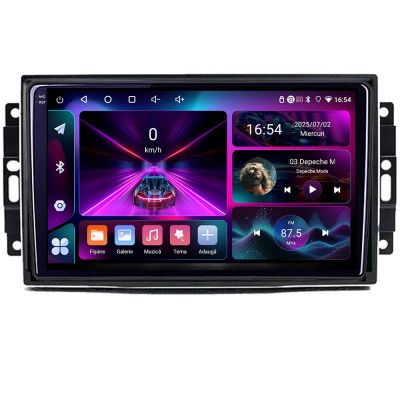 Navigatie Chrysler Jeep A-202  4+64 InCell Display 1K Android Waze USB Navigatie Internet Youtube Radio