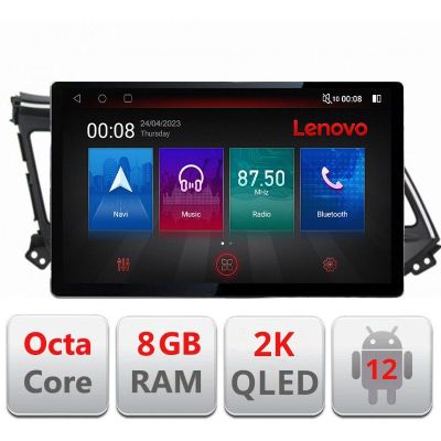 Navigatie Hyundai Elantra 2018- N-1581 ecran 13" 2K 8+128 Android Waze USB Navigatie 4G 360 Toslink Youtube Rad