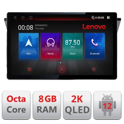 Navigatie VW Tiguan 2016- N-5883 ecran 13" 2K 8+128 Android Waze USB Navigatie 4G 360 Toslink Youtube Radio KIT