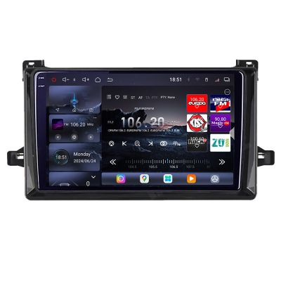 Navigatie Toyota Prius dupa 2015 Edotec Kit-TY50 8 core QLED 2K 16+512GB 360 Android Waze USB Navigatie Internet Youtube Radio