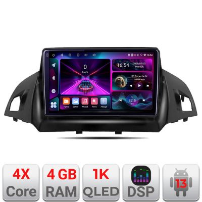 Navigatie Ford Kuga 2013-2017 A-362  4+64 InCell Display 1K Android Waze USB Navigatie Internet Youtube Radio