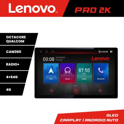 Navigatie Citroen Berlingo 2015-2018 K-berlingo Lenovo PRO 4+64 13 inch 2K android 4G DSP gps internet 32