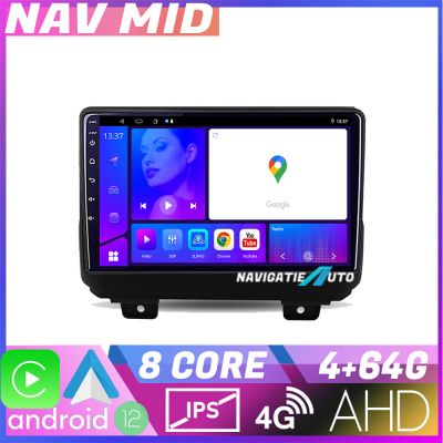 Navigatie Jeep Wrangler 2018 KIT WRANGLER EDOTEC-LITE Android Ecran 720P Octa Core 4 64 Carplay