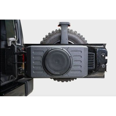 Subwoofer cu difuzor de 12", dedicat usa spate JEEP WRANGLER JK/JKU AND JL/JLU, 400 W RMS, Phoenix Gold