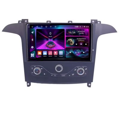 Navigatie Ford S-max 2006-2014 dedicata Android radio gps internet 4+64 InCell Display 1K KIT-smax-navi+EDT-E209-RK