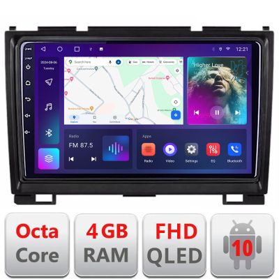 Navigatie Hummer H2 intre anii 2008-2009 Android Ecran QLED octa core 4+64 carplay android auto KIT-H2+EDT-E310V3