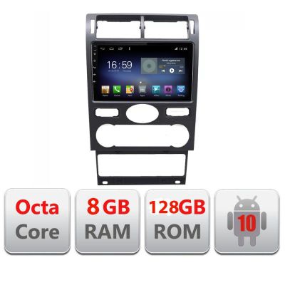 Navigatie Ford Mondeo intre anii 2004-2007 Android radio gps internet Octa Core 8+128 LTE Kit-mondeo2004+EDT-E60