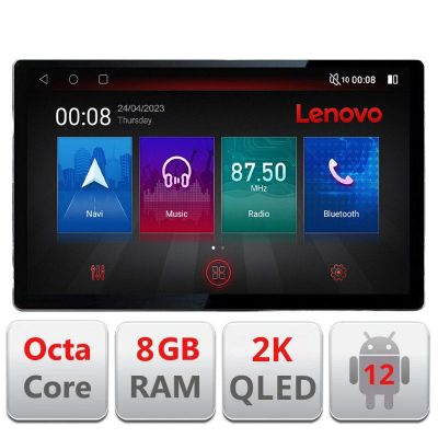 Navigatie Subaru Outback 2014-2019 sau Subaru XV 2017-2018 N-OUTBACK5 ecran 13" 2K 8+128 Android Waze USB Navigatie 4G 360 Toslink Yout