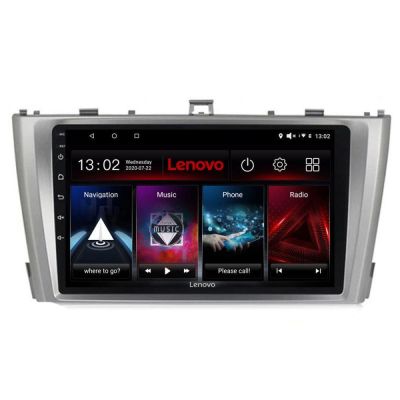 Navigatie Toyota Avensis 2009-2015 Lenovo Kit-TY12 8 core QLED 2K 8+256 360 Android Waze USB Navigatie Internet Youtube Radio