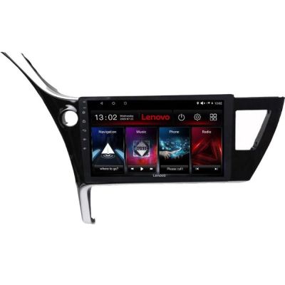 Navigatie Toyota Corolla 2017- Lenovo Kit-COROLLA17 8 core QLED 2K 8+256 360 Android Waze USB Navigatie Internet Youtube Radio