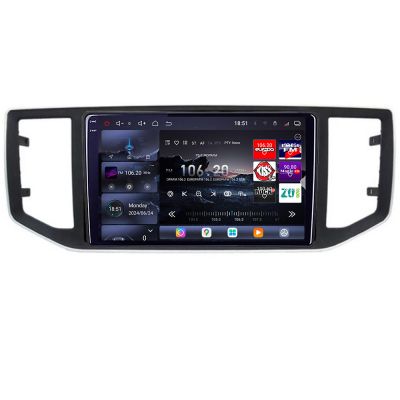 Navigatie vw crafter 2018- Edotec Kit-CRAFTER 8 core QLED 2K 16+512GB 360 Android Waze USB Navigatie Internet Youtube Radio