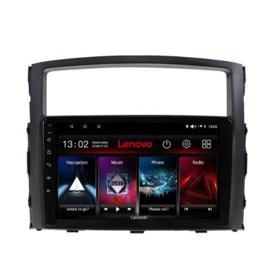 Navigatie Mitsubishi Pajero Lenovo Kit-452 8 core QLED 2K 4+64 360 Android Waze USB Navigatie Internet Youtube Radio