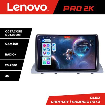 Navigatie Honda CR-V 2023- Lenovo Qled 2K Octa Core 12+256 360 DSP ADAS carplay android auto radio internet kit-crv2023+PRO-2K-10-12+256