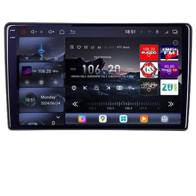 Navigatie Alfa Romeo Giulietta 2014-2020 Qled 2K Octa Core 16+512GB LTE 4G DSP Wifi 5Ghz android auto carplay radio gps internet kit-giulietta-facelift+EDT-E809-2K