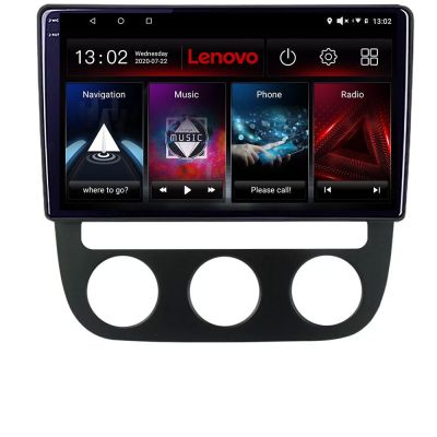 Navigatie VW Golf 5 2004-2010 clima automatica Android radio gps internet 8 core QLED 2K 8+256 360 Lenovo