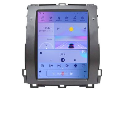 Navigatie Toyota Prado J120 low tip tesla radio gps internet 4 Core carplay android auto 2+32 kit-tesla-456-low+EDT- v1