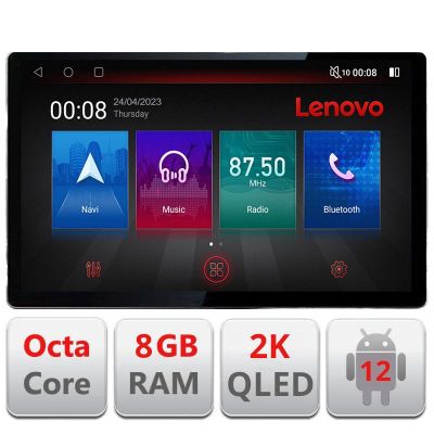 Navigatie Suzuki Jimny 2018- N-JIMNY ecran 13" 2K 8+128 Android Waze USB Navigatie 4G 360 Toslink Youtube Radio