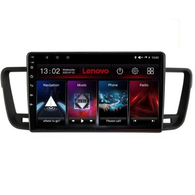 Navigatie Peugeot 508 Lenovo Kit-5637 8 core QLED 2K 4+64 360 Android Waze USB Navigatie Internet Youtube Radio