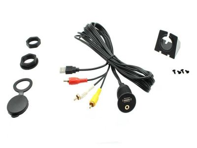 CT29AX19 Cablaj universal 3.5mm Aux and USB Socket to RCA/USB