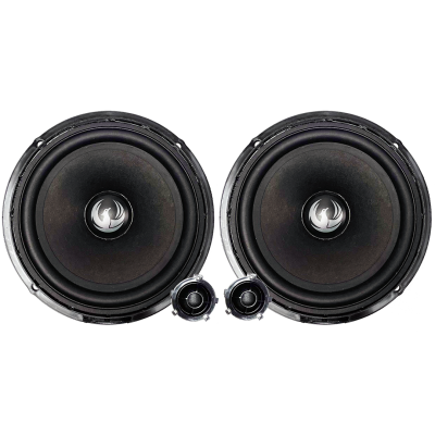 Kit de difuzoare pe 2 căi VW 6” (160 mm) cu filtre si cabluri plug & play 60W RMS/120W MAX 4Ohm Phoenix Gold ZDSW6CS v1
