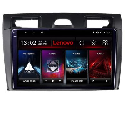 Navigatie Ford Fiesta MK5 2002-2008 Android radio gps internet 8 core QLED 2K 4+64 360 Lenovo